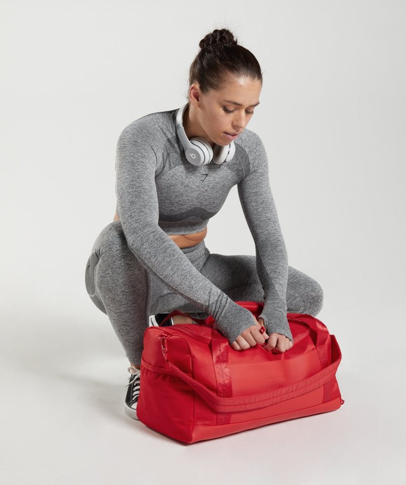 Gymshark Small Everyday Gym Sports Bag Red | NZ 5SCMEL